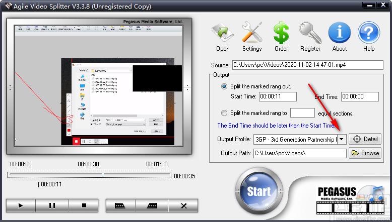 Agile Video Splitter下载,视频分割工具,视频处理,视频分割